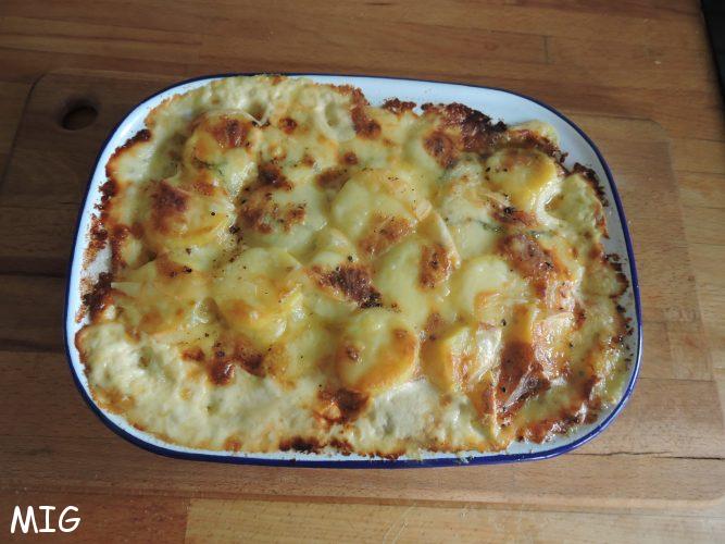 Un vrai plat cocooning, qui se fait tout seul, dans le four, pendant l'apéro