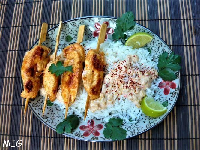 Riz D'accompagnement Pour Brochette De Poulet www.mesinspirationsgourmandes.fr