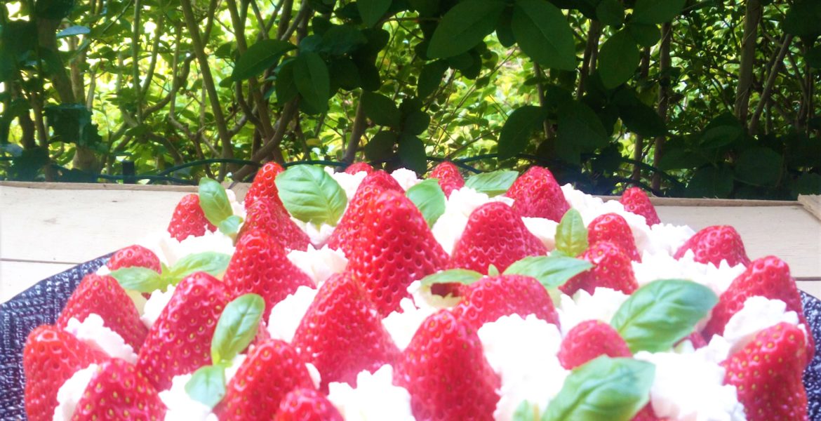 Tarte Aux Fraises A La Creme De Pistache Et Chantilly A La