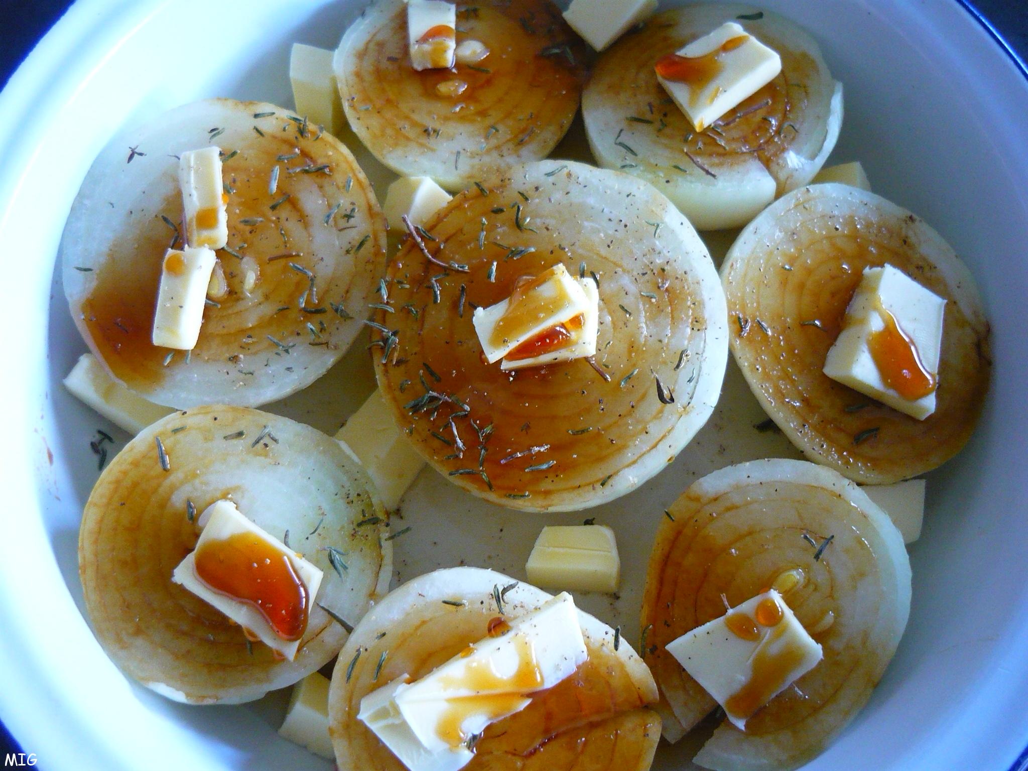 Oignons Rôtis au Miel Mes Inspirations Gourmandes