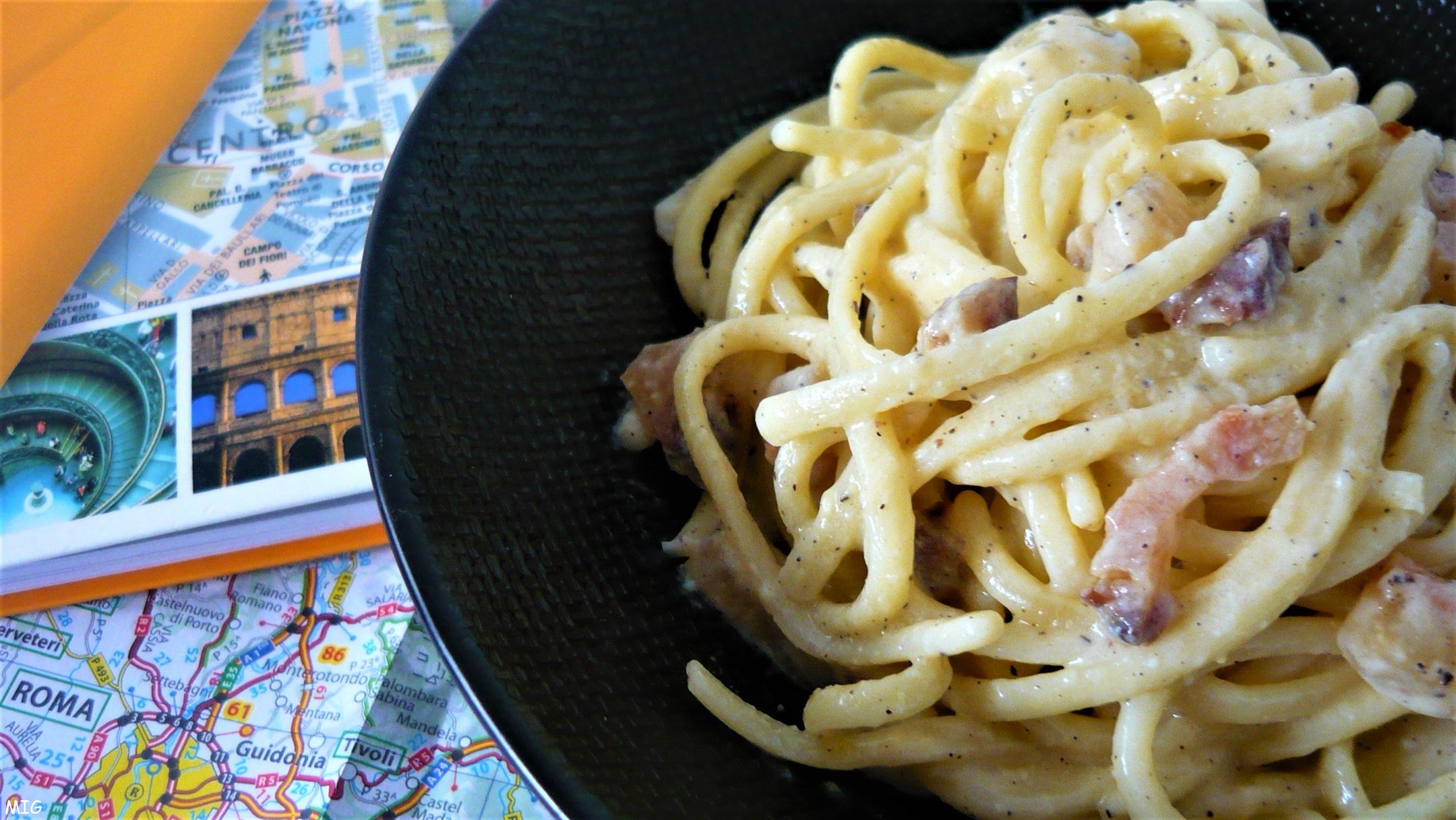 Pâtes sans gluten à la vraie sauce carbonara - Recettes de cuisine