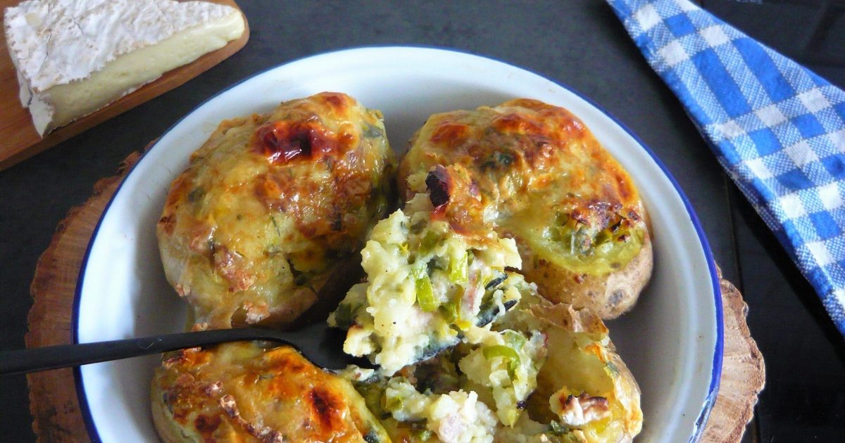 Pommes de Terre Farcies au Brie de Meaux – Mes Inspirations Gourmandes