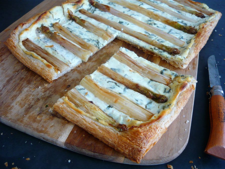 Tarte Feuilletée aux Asperges et à l’Ail des Ours – Mes Inspirations